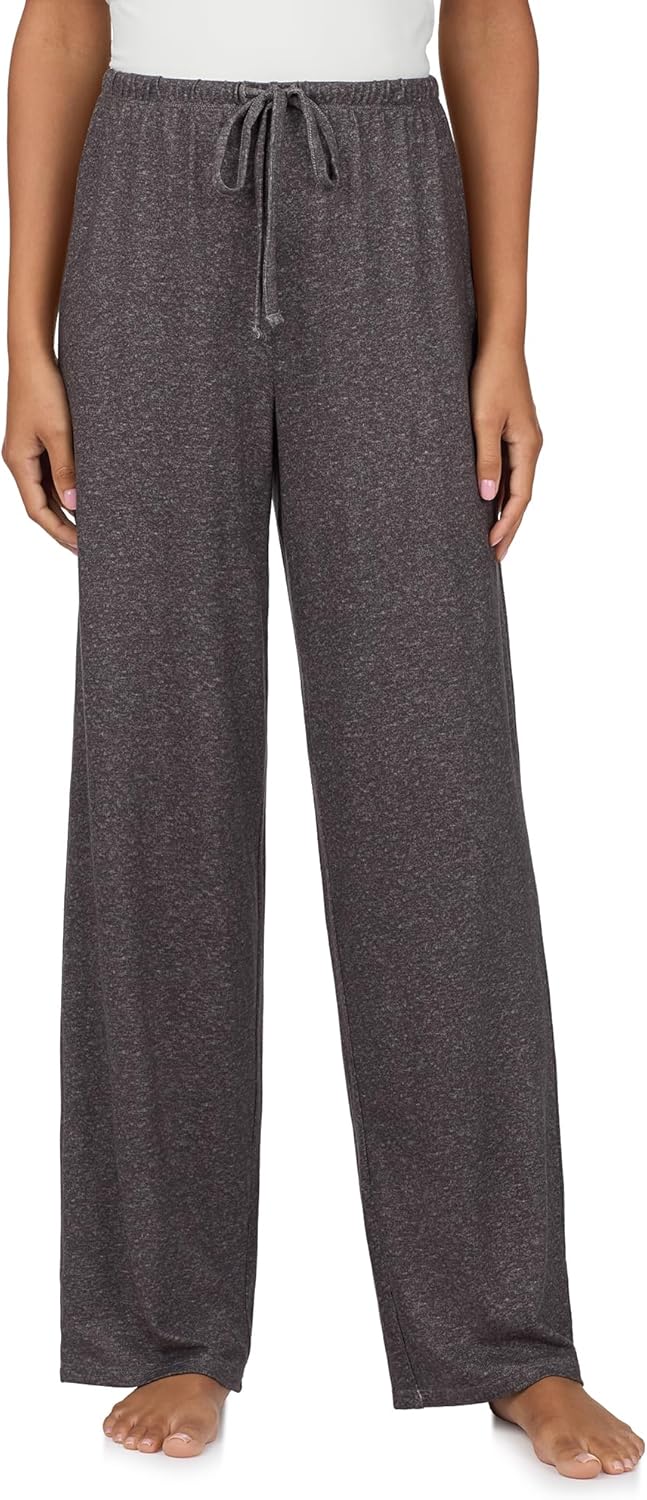 Nautica Womens Sleepwear & Loungewear - Sweater Knit Wide Leg Lounge Pajama Pants - Lightweight, Soft & Cozy PJs for Women