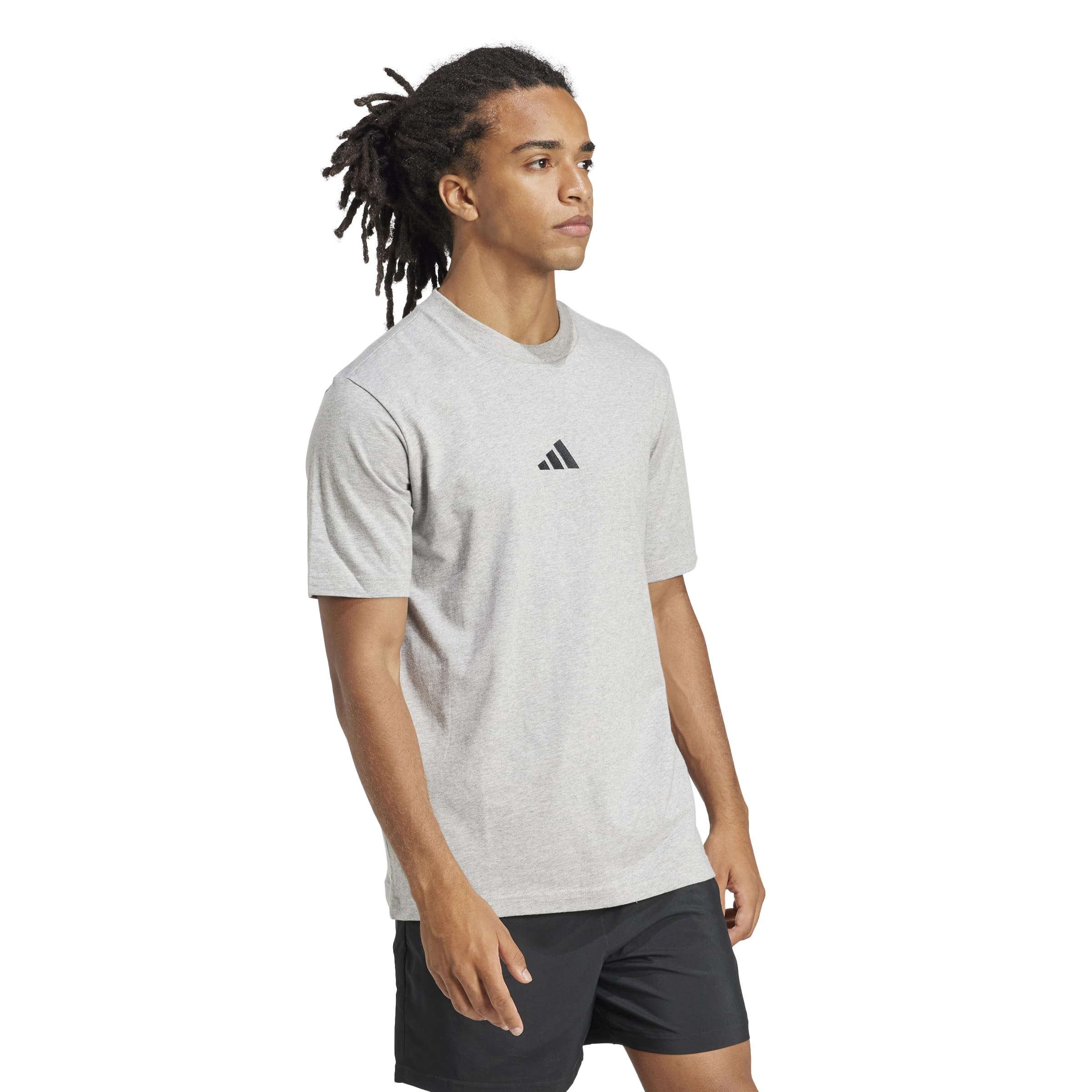 adidas Originals adidas Originals Men's Essentials Small Logo Single Jersey T-Shirt in use