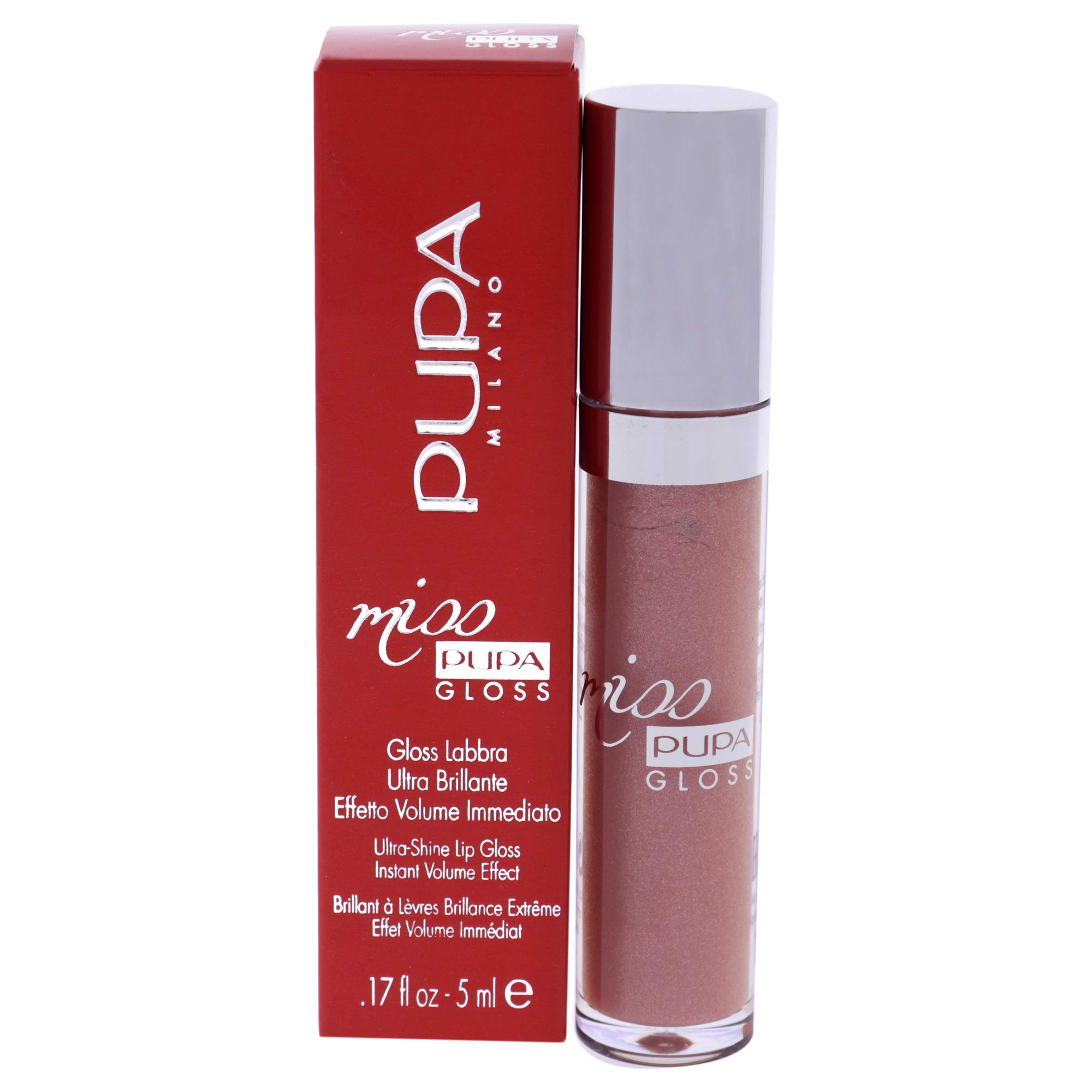 PUPA Milano Miss PUPA Milano Lip Gloss - Shiny Smooth Plump - Soft Innovative Gel Texture - Glides