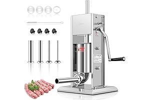 Maquina de Croquetas: 7Lb/3L Sausage Maker for Effortless Homemade Creations