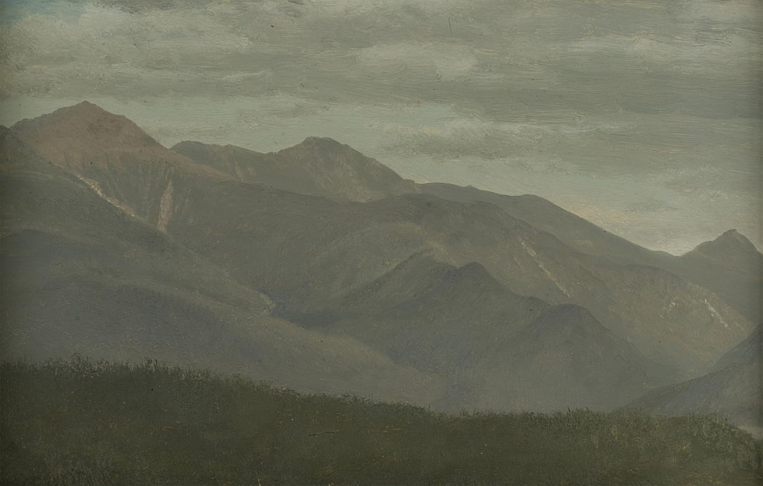 Serendipitp No Frame Abstract Painting Mural Print Picture Wall Decor Painting New Hampshire Mountains By Albert Bierstadt Vintage Wall Artwork For Home Decor 60X90cm