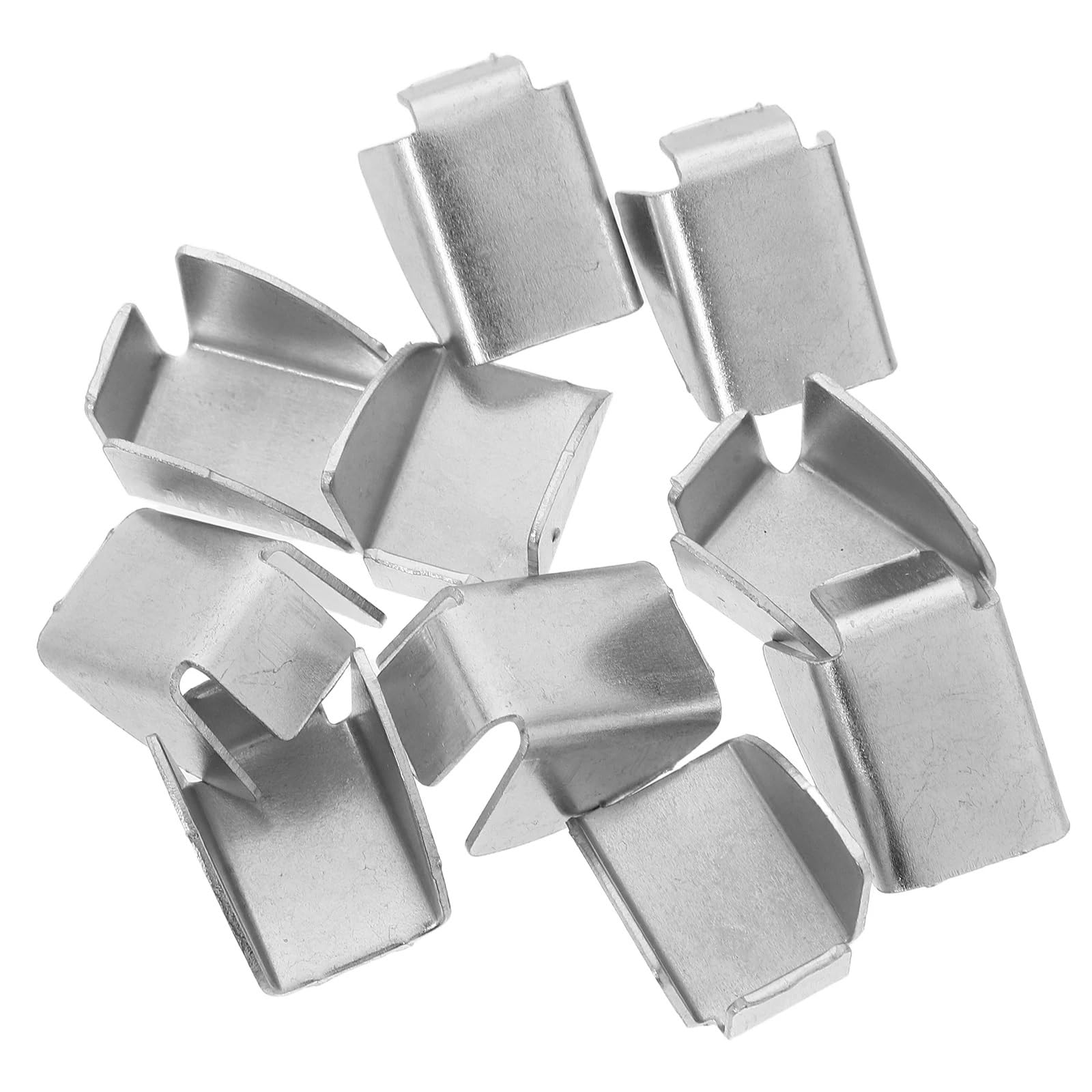 10 Pcs Shelf Support Clips Partition Brackets Heavy Duty Metal for Cabinets Shelves Bookcase File Compatibility for Cabinet