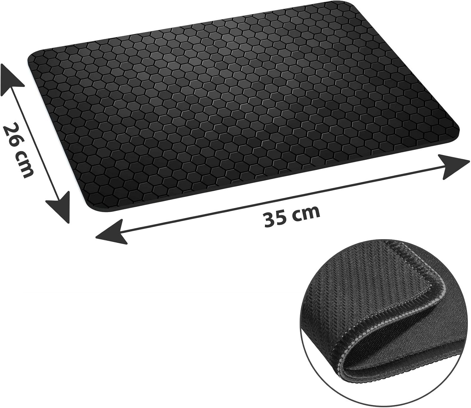 Tappetino per mouse da gioco e ufficio - Mousepad - Immagine 1