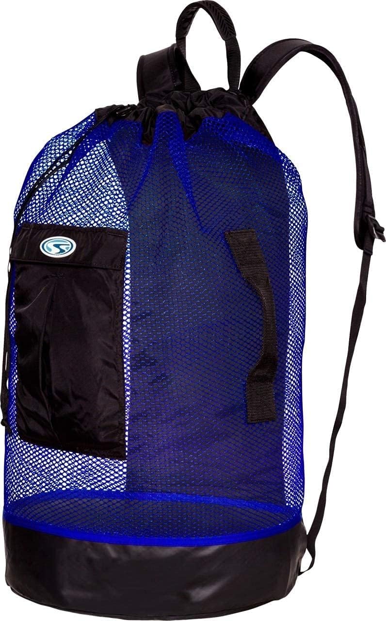  | Panama Mesh Backpack Blue | Casual Daypacks