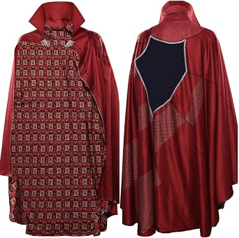 Red Cape Costume Cloak Cosplay Costume Halloween Outfits Adult