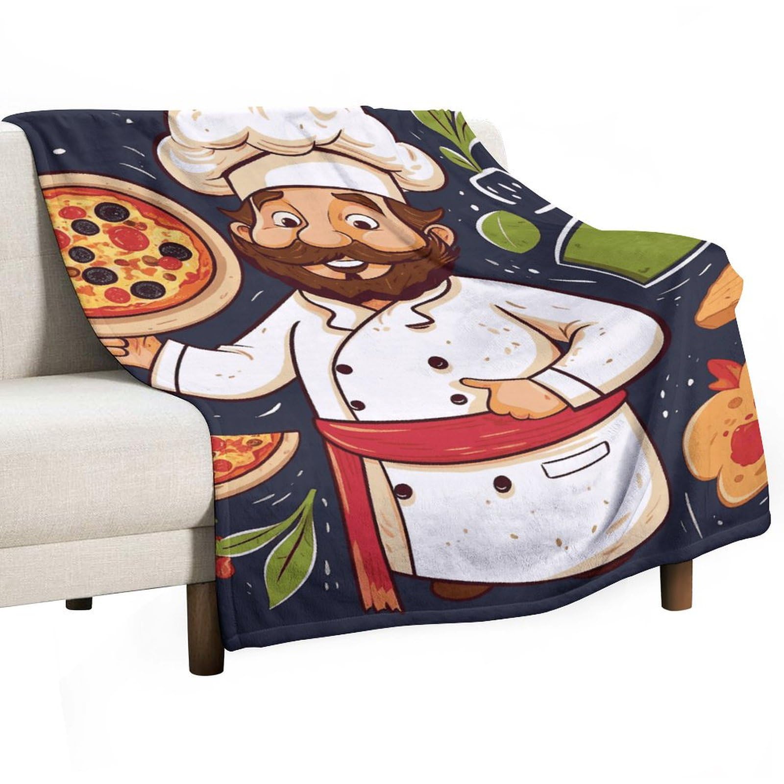 Couverture polaire canapé anti-froid légère et douce pour lit