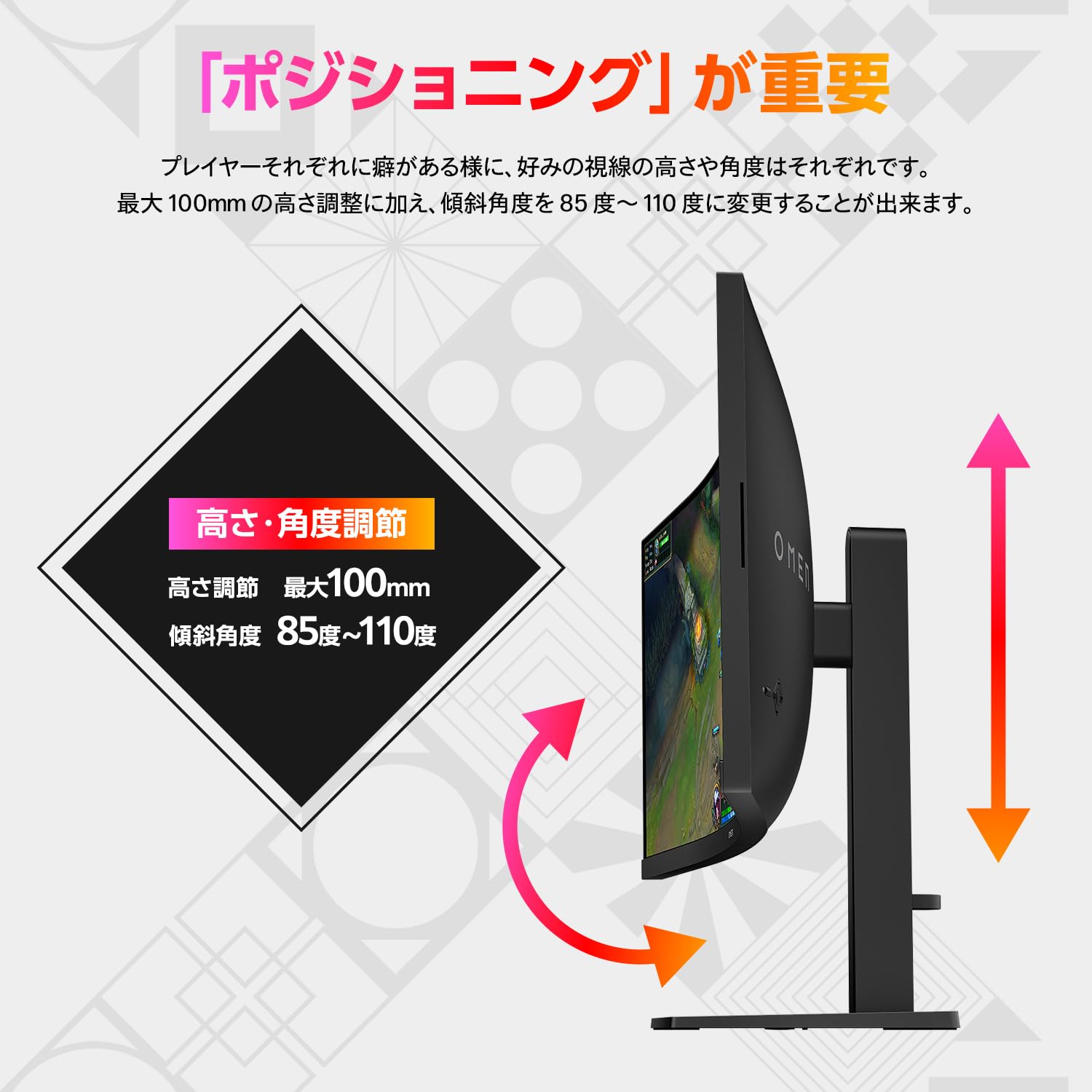 Amazon.co.jp: HP ゲーミングモニター OMEN34c G2 34.0インチワイド