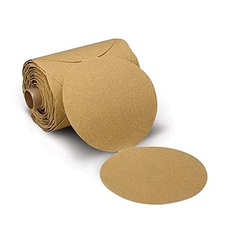 3M Stikit Paper Disc Roll 236U, C-weight, Pressure-Sensitive Adhesive (PSA) Attachment, Aluminum Oxide, 5