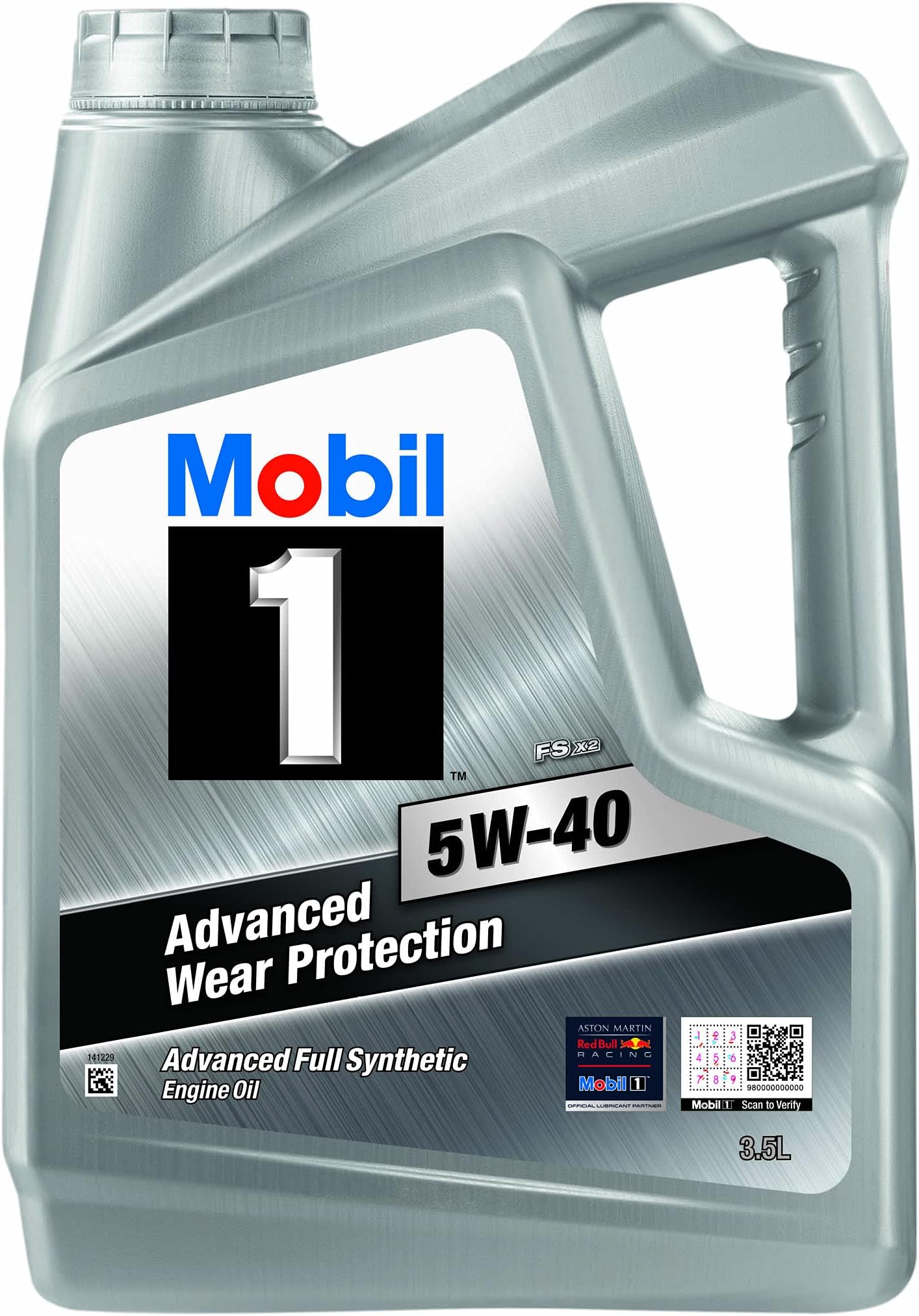 Mobil 1 FS X2 5W-40 Advanced Full Synthetic Engine Oil (3.5L)