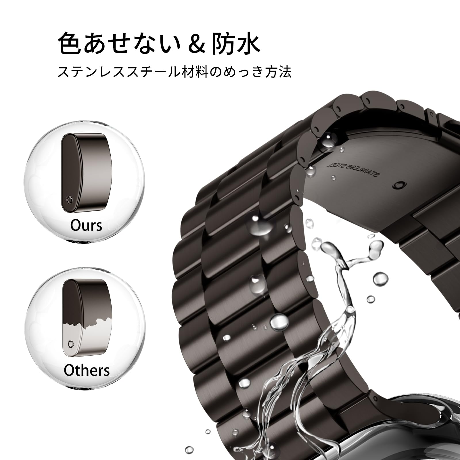 Amazon.co.jp: コンパチブル アップルウォッチ バンド 46mm 45mm 44mm 