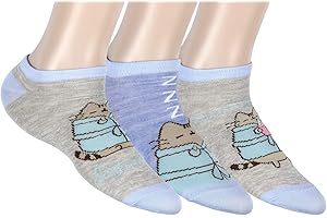 Pusheen Socks Girls: Comfy No-Show Ankle Socks for Little Feet