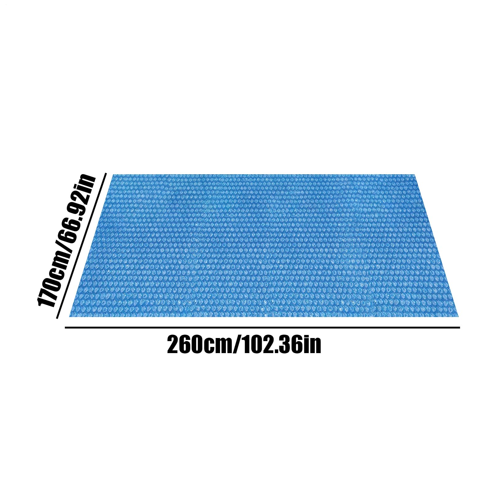Cubierta para Piscina Manta Solar Aislante Térmica Plegable