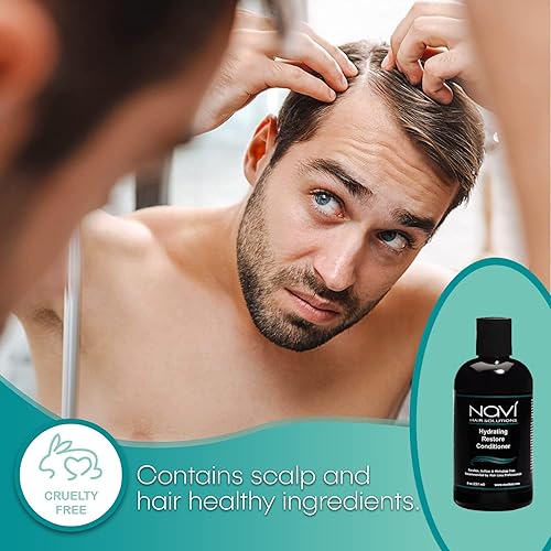 Miniatura 4 de Navi - Acondicionador de pérdida de cabello para restaurar el crecimiento del cabello, acondicionador hidratante seguro para cabello tratado con