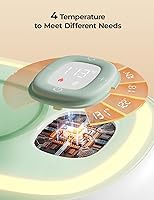 Vista 5 de Momcozy Nuevo calentador de toallitas para bebé, dispensador de toallitas de gran capacidad compatible con 60-80 piezas, calentamiento rápido de 10