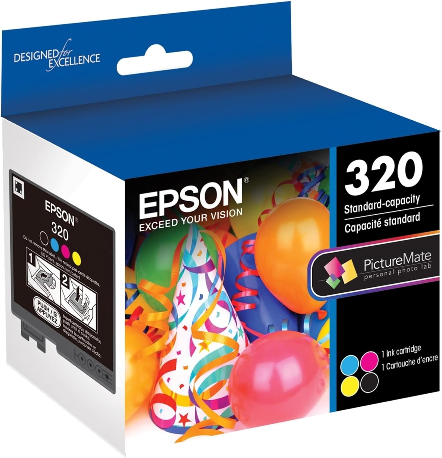 EPSON 320 Standard Capacity (T320) Works with PictureMate PM-400