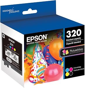 Epson 320 Standard Capacity (T320) Works with PictureMate PM-400