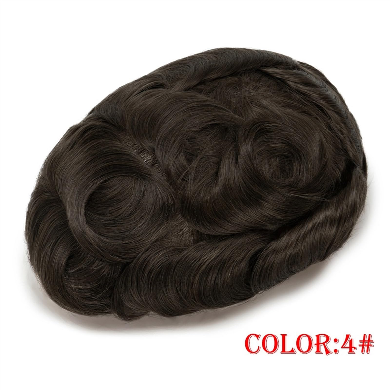 Tube dla mężczyzn peruka dla mężczyzn cienka skóra z pętlą w kształcie litery V peruka dla mężczyzn naturalne włosy Remy 0,03 mm szary ludzki włos system protezy włosów dla mężczyzn części