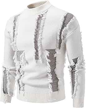 Maglione A Righe Nero Maglione Strappato Uomo Pullover Scava Fuori Foro Maglioni Lavorati A Maglia Punk Unisex Pullover Oversize Larghi Streetwear Y0907 Da 14,18 € | DHgate