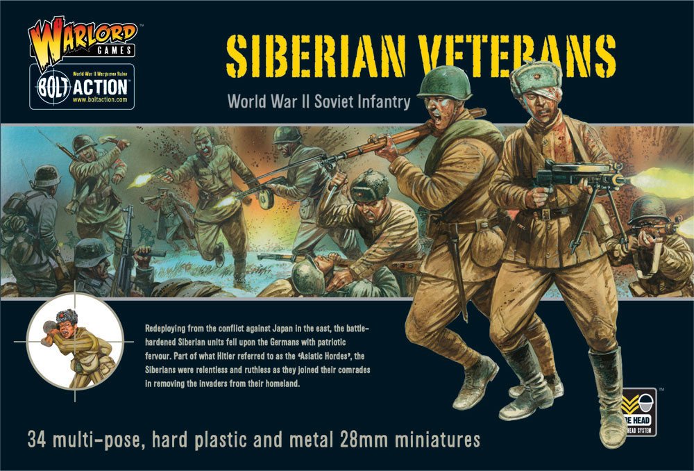 Warlord GamesSiberian Veterans Miniatures