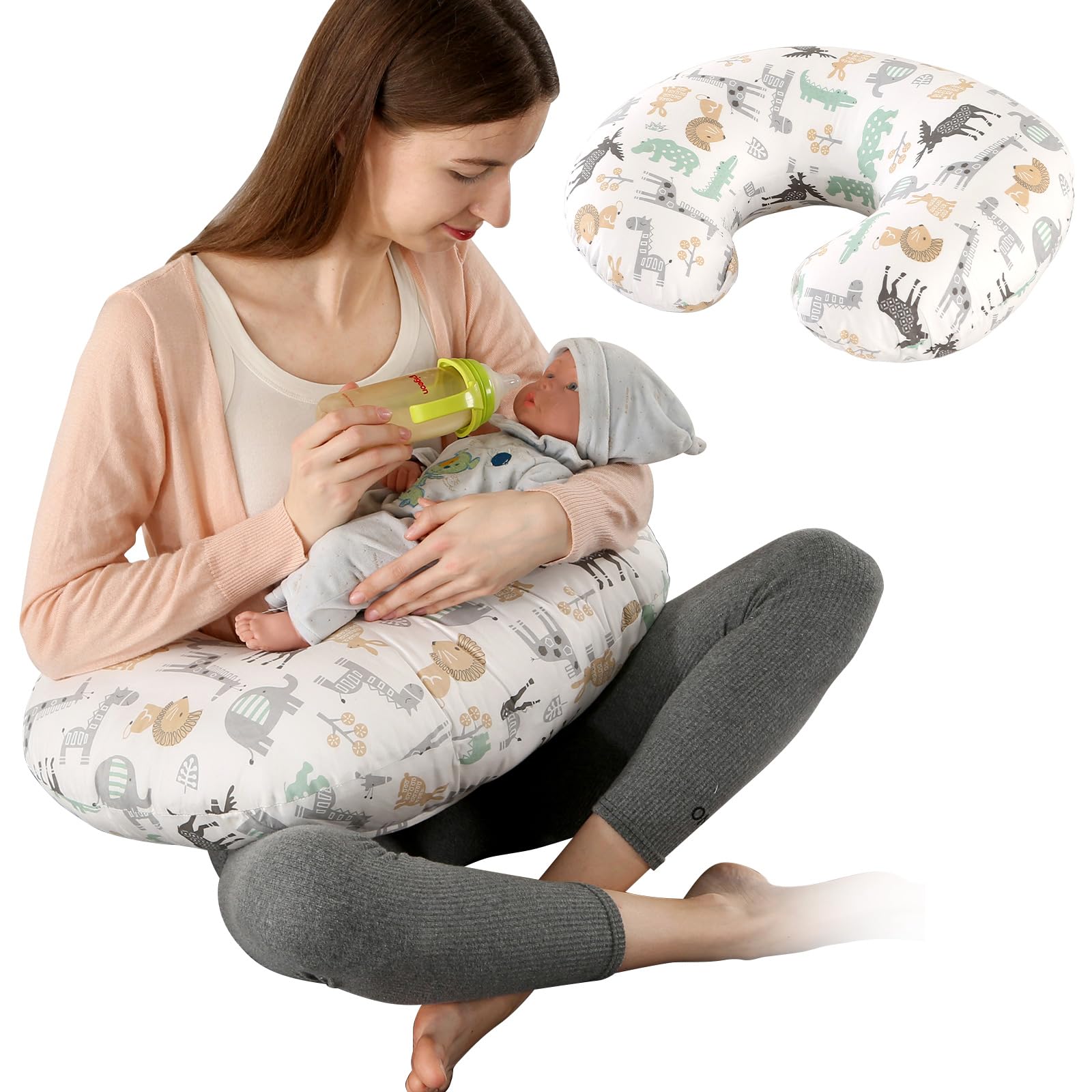 Accessoire Maternité Confort Dos Labtec Petit Coussin D'allaitement Pour Bébé - 100 % Coton Petit Coussin Allaitement