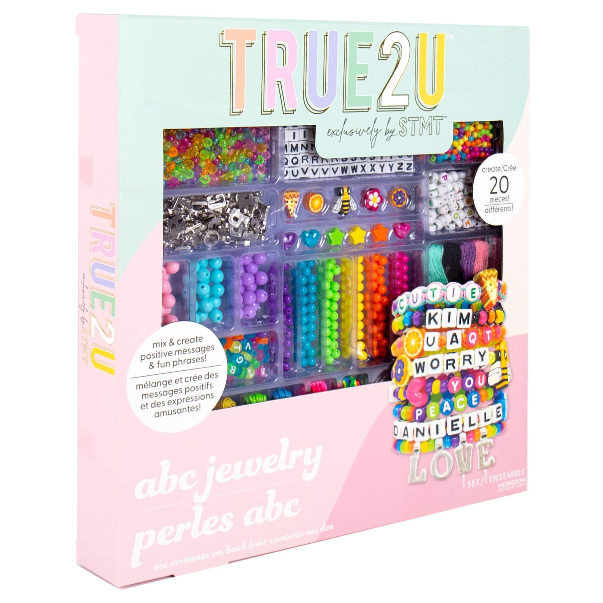 Amazon.com: STMT Tru2U ABC Jewelry Kit, 8 Pack : Toys & Games