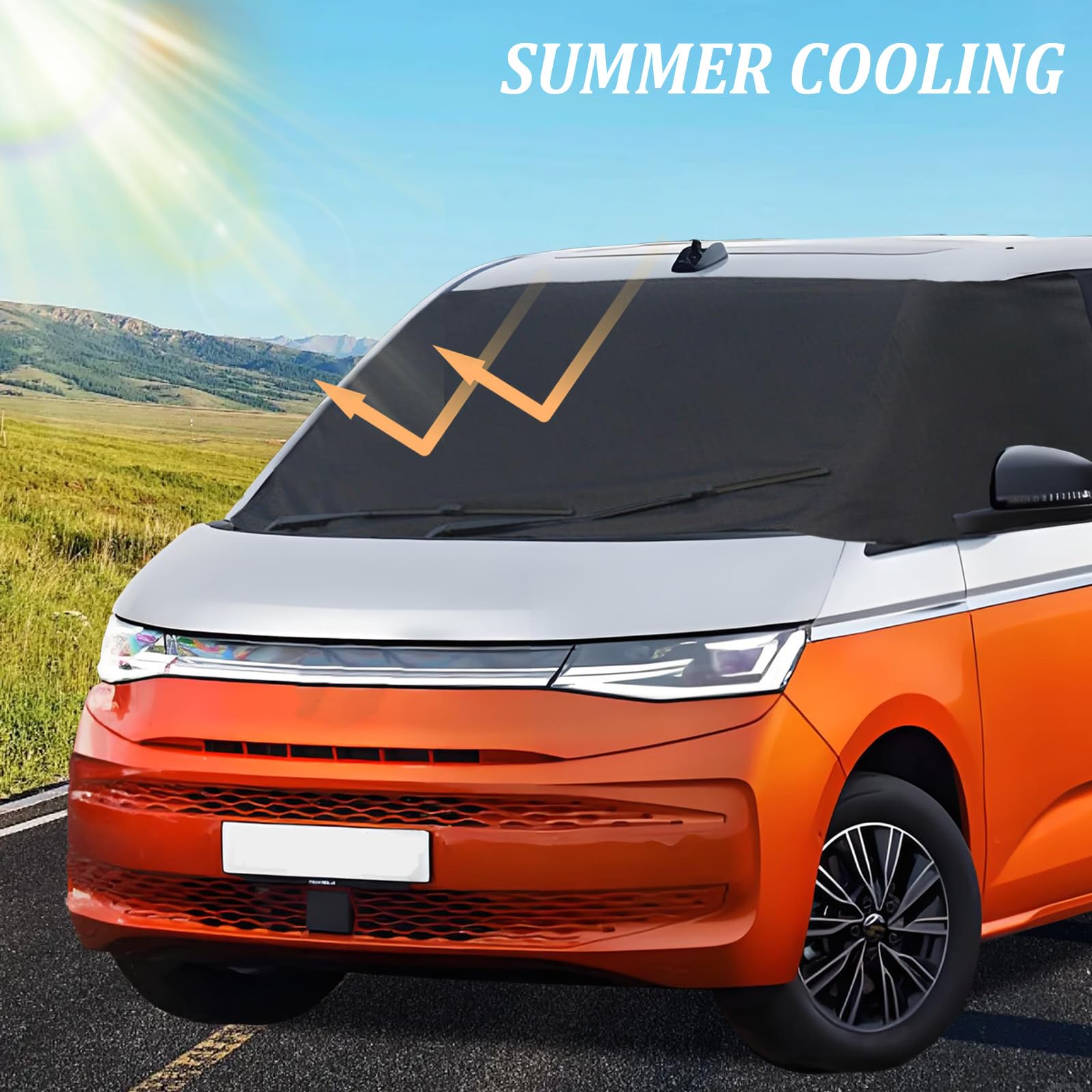 Housse De Pare-brise Pour Toyota RAV4 (XA30) 3e Génération 2009-2013, Protection Contre La Neige