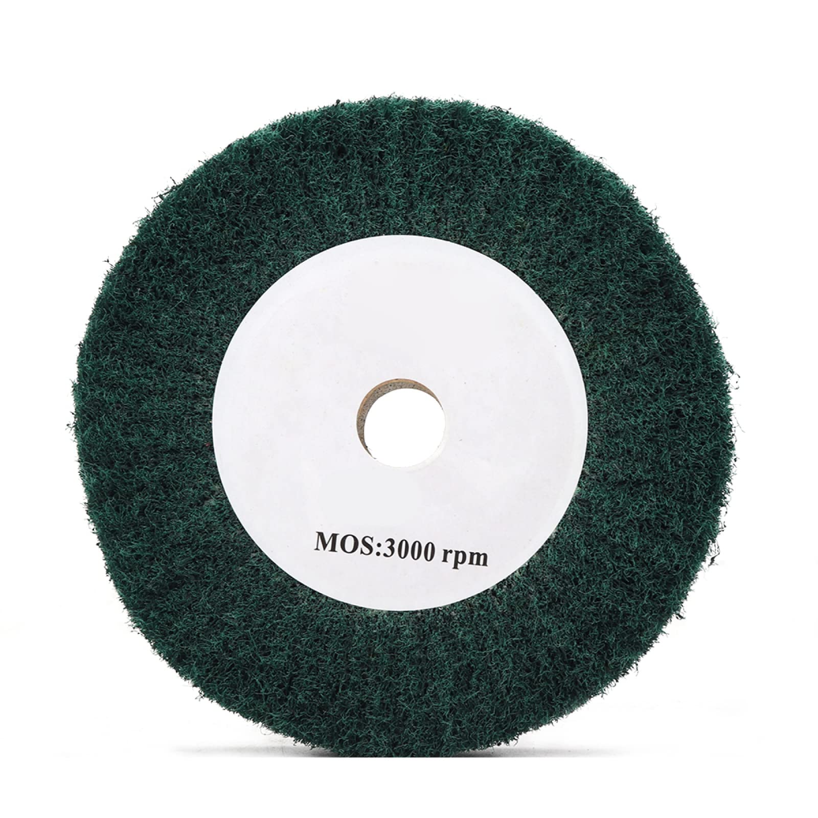 Ściernica listkowa ścierna, 1 szt. Nietkana gąbka do szorowania 4"/5"/6"/8"/10"/12" Tarcza polerska z włókna nylonowego o grubości 25 mm/50 mm do usuwania rdzy(50mm Thick 300mm)