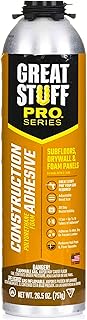 Great Stuff 343087 PRO 26.5-Ounce Construction Adhesive, Each