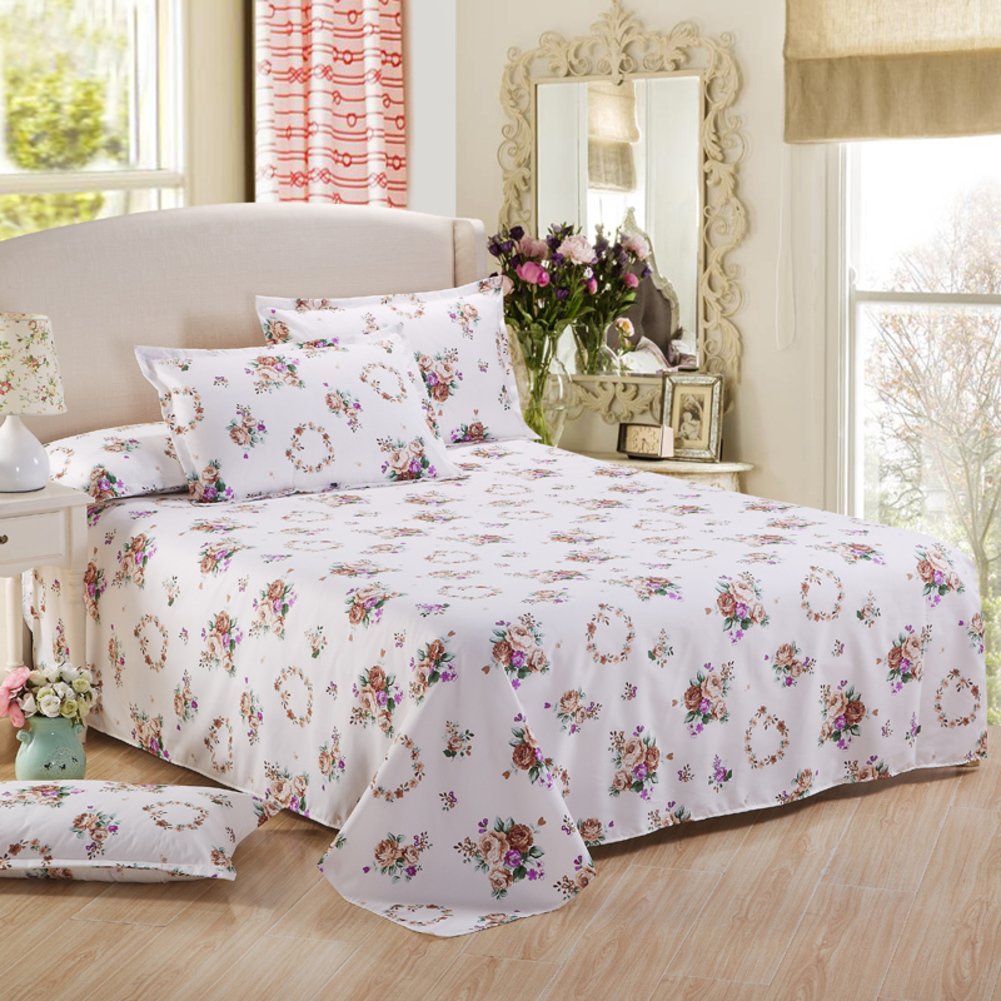 Drap de lit dessin animé 220x230 cm pour chambre d'enfant ludique