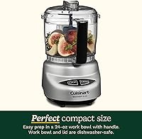 Vista 4 de Cuisinart DLC-2ABC Mini Prep Plus - Procesador de alimentos, Nuevo Blanco