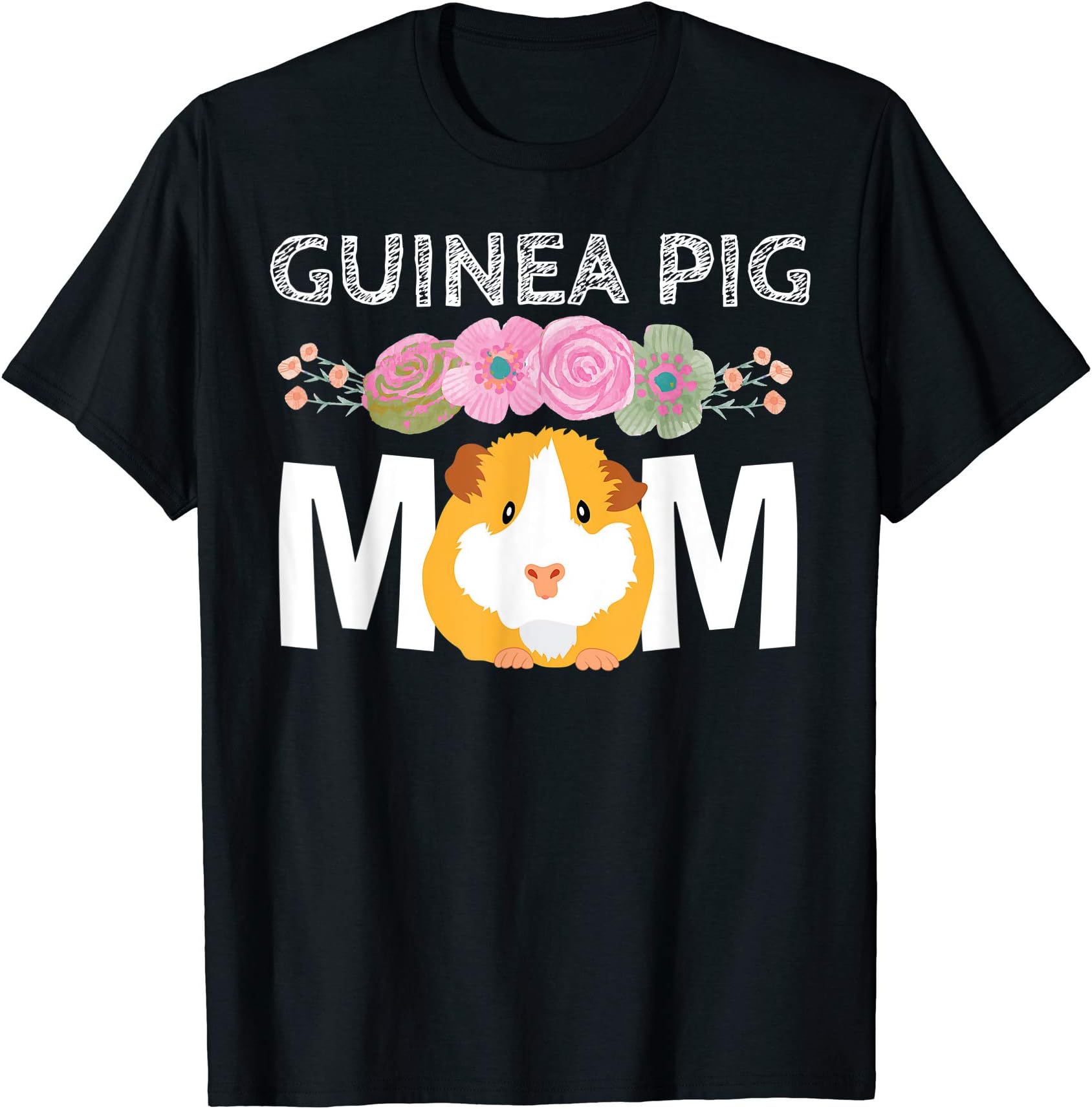 Cute Guinea Pig Gift Ideas for Women & GirlsGuinea Pig Mom Cavy Women Girl Clothes Mother's Day T-ShirtOEKO-TEX STANDARD 100