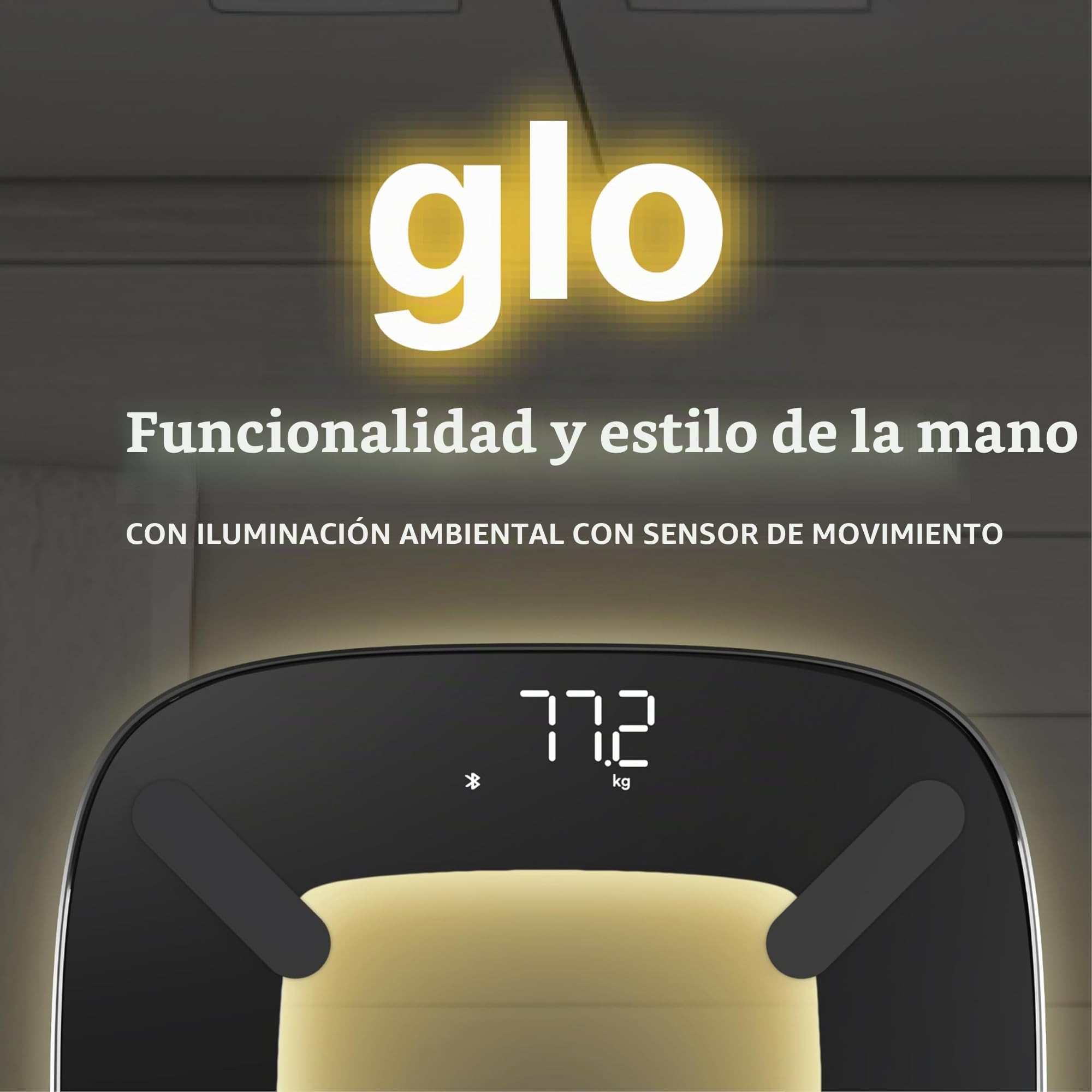 Homedics glo Body Analyser Báscula de Baño con Luz