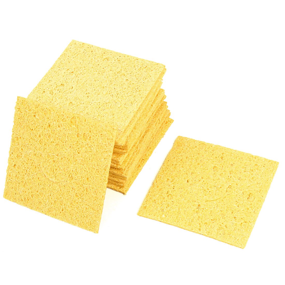 uxcell® Replacement Soldering Iron Cleaning Sponge 57mm x 57mm x 1mm 20pcs