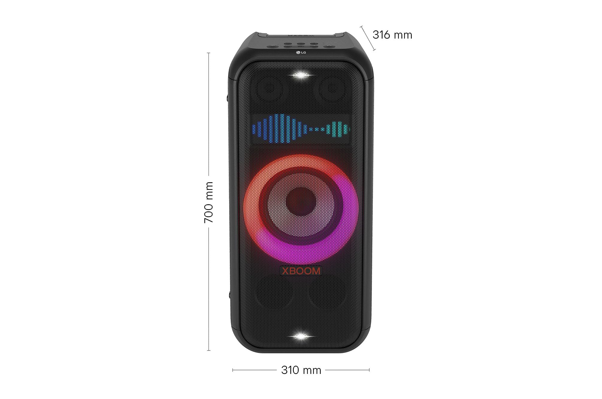 LG DXL7T Altoparlante Bluetooth Portatile