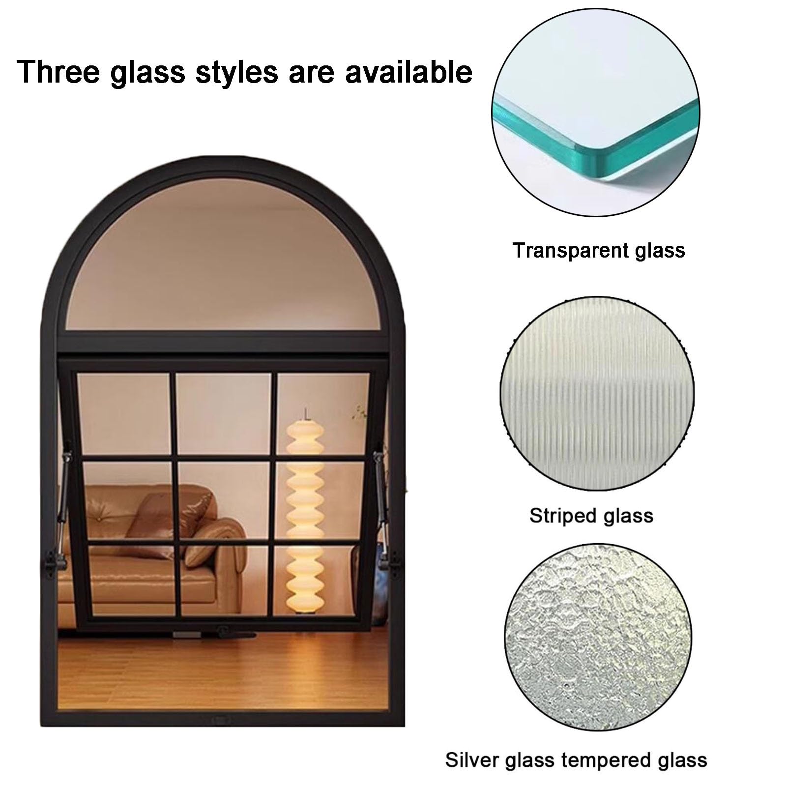 Schiebefenster für Lebensmittel-LKWs, gewölbter Schuppen, Fensterrahmen, Küche, Heimdekoration, Bullauge mit Verriegelungsgriff, 60 x 70 cm, perfekt für mobile Küchen und Außenbereiche