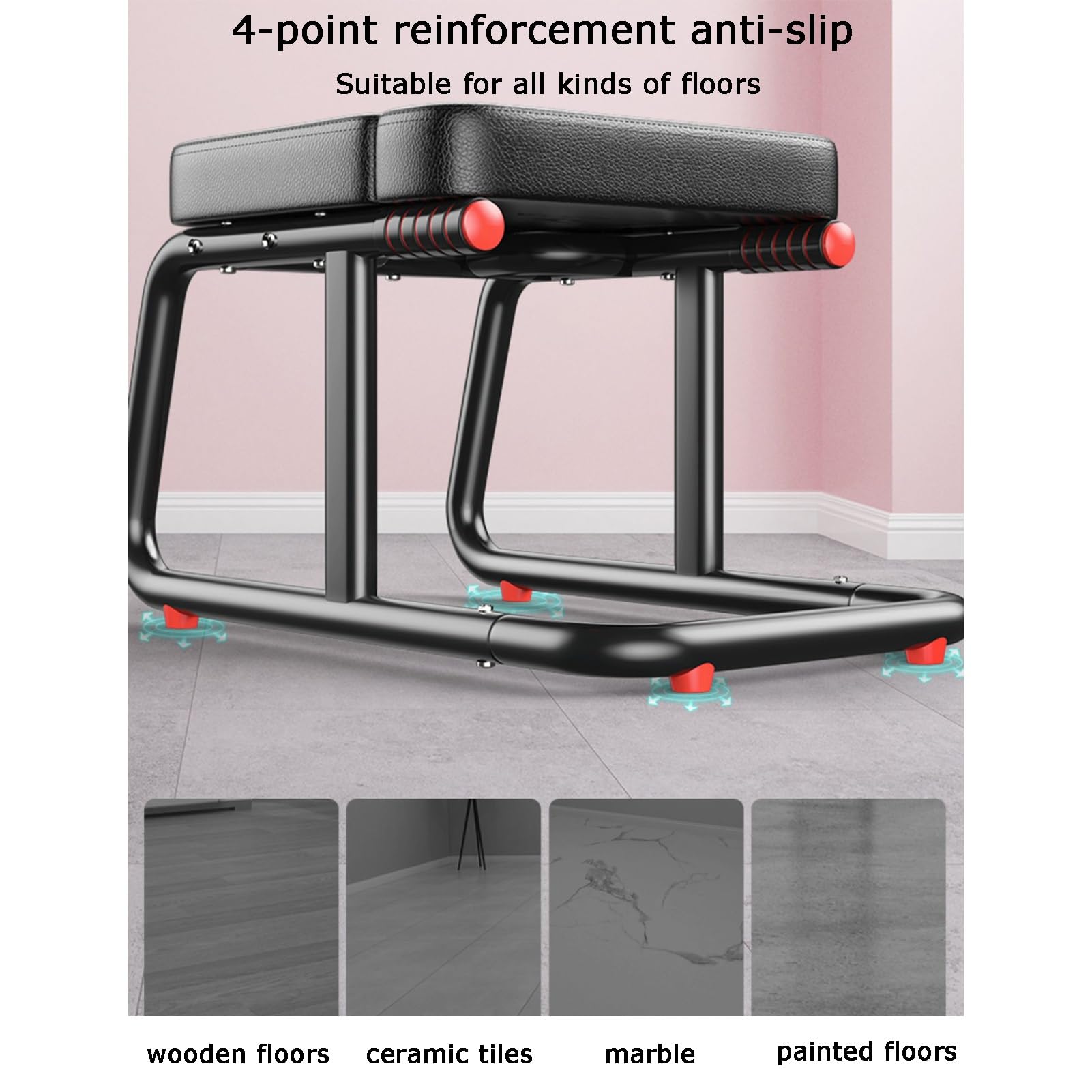 Sedia For Inversione Yoga,Panca In Spugna Spessa 5,5 Cm,Sgabello For Verticale Con Portata Di 250 Kg,For Fitness E Allenamento 'equilibrio