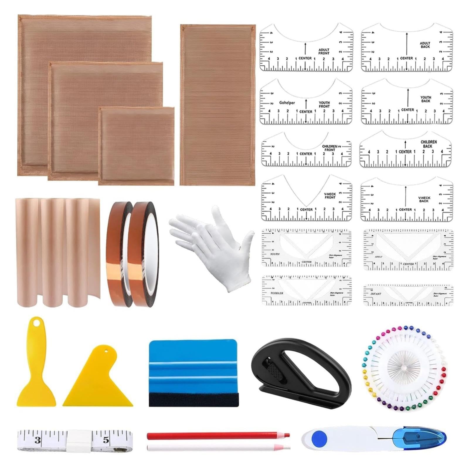 Heat Press Pillow Bundle Tools Kit for Ironing Heat Press Transfers Pressing|Crafts| Art Supplies| Printmaking| Other Printmaking-picture-13