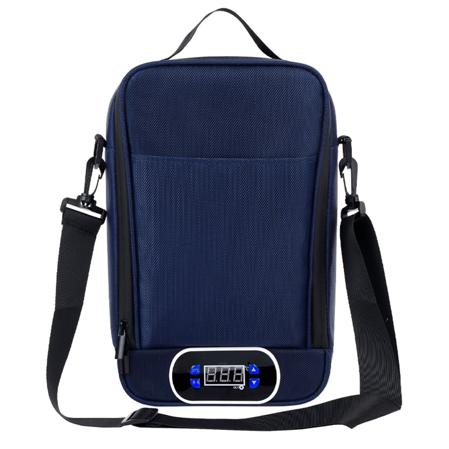 Portable Peritoneal Dialysis Fluid Warmer Bag - 2L/4L 37℃ Constant Temperature Heating Box with Digital Display for Home & Car Use(2L)