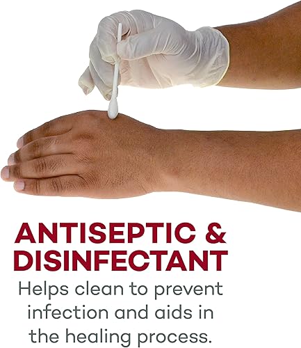 Miniatura 3 de Dealmed Hisopos de alcohol de 4 pulgadas, sellados individualmente, perfectos para kits de primeros auxilios portátiles, 3 hisopospaquete, 25