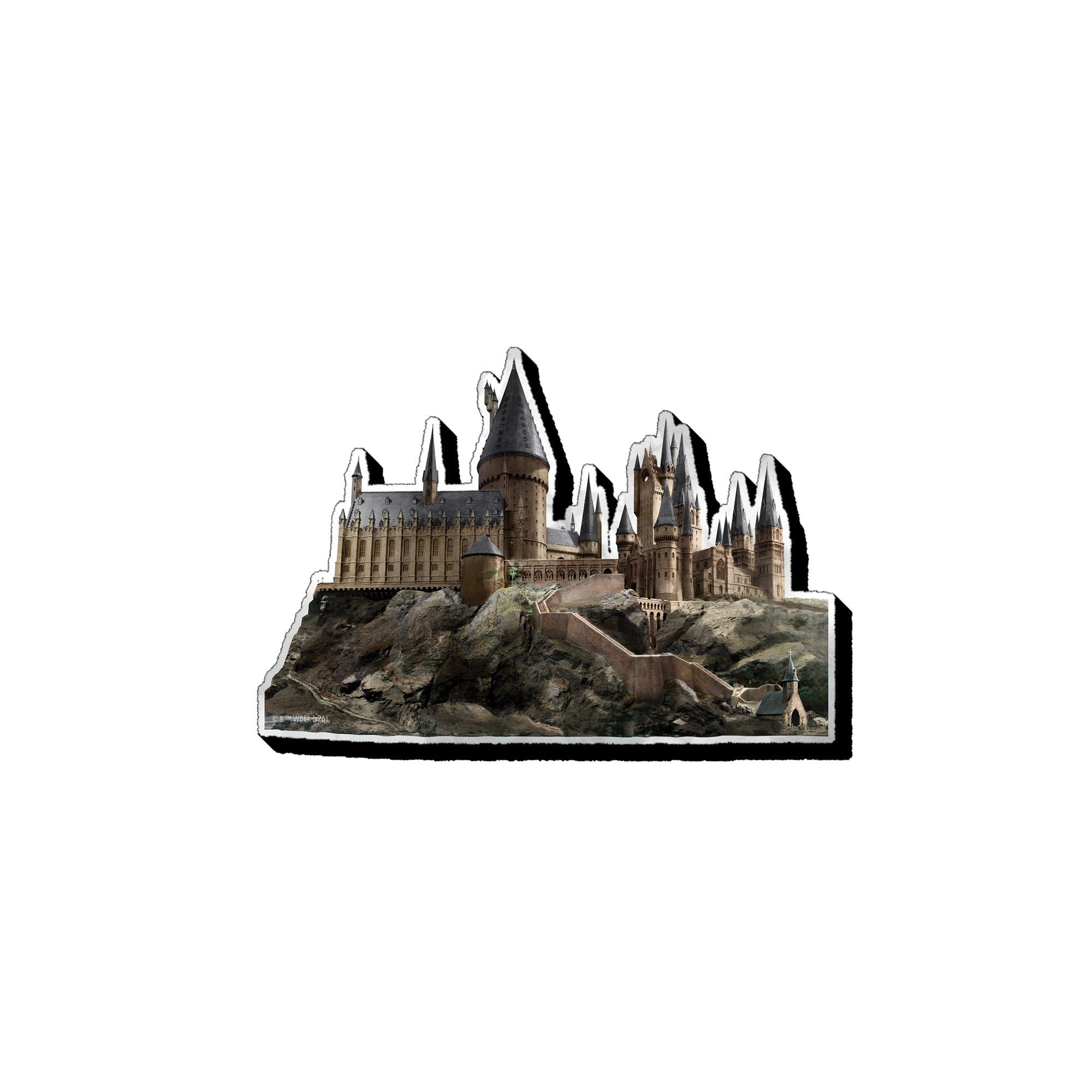 Aquarius Multi Color Harry Potter Castle Funky Chunky Magnet