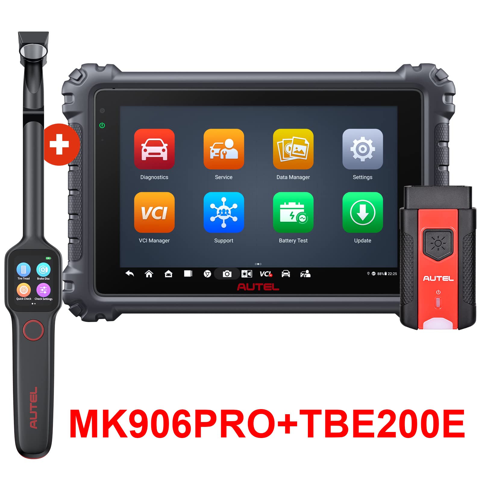 Buy Autel MK906PRO OBD2 Scanner with Tire Depth & Disc Wear