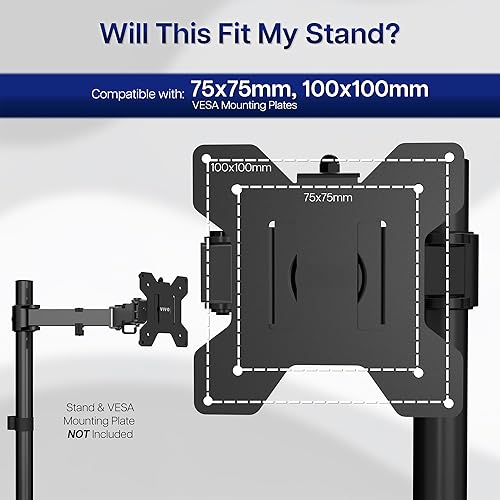 Miniatura 6 de VIVO Adapter VESA Mount Kit, Bracket Set for Apple 21.5 inch and 27 inch iMac, Late 2009 to 2020 Models, LED Display Computer, Stand-MACB