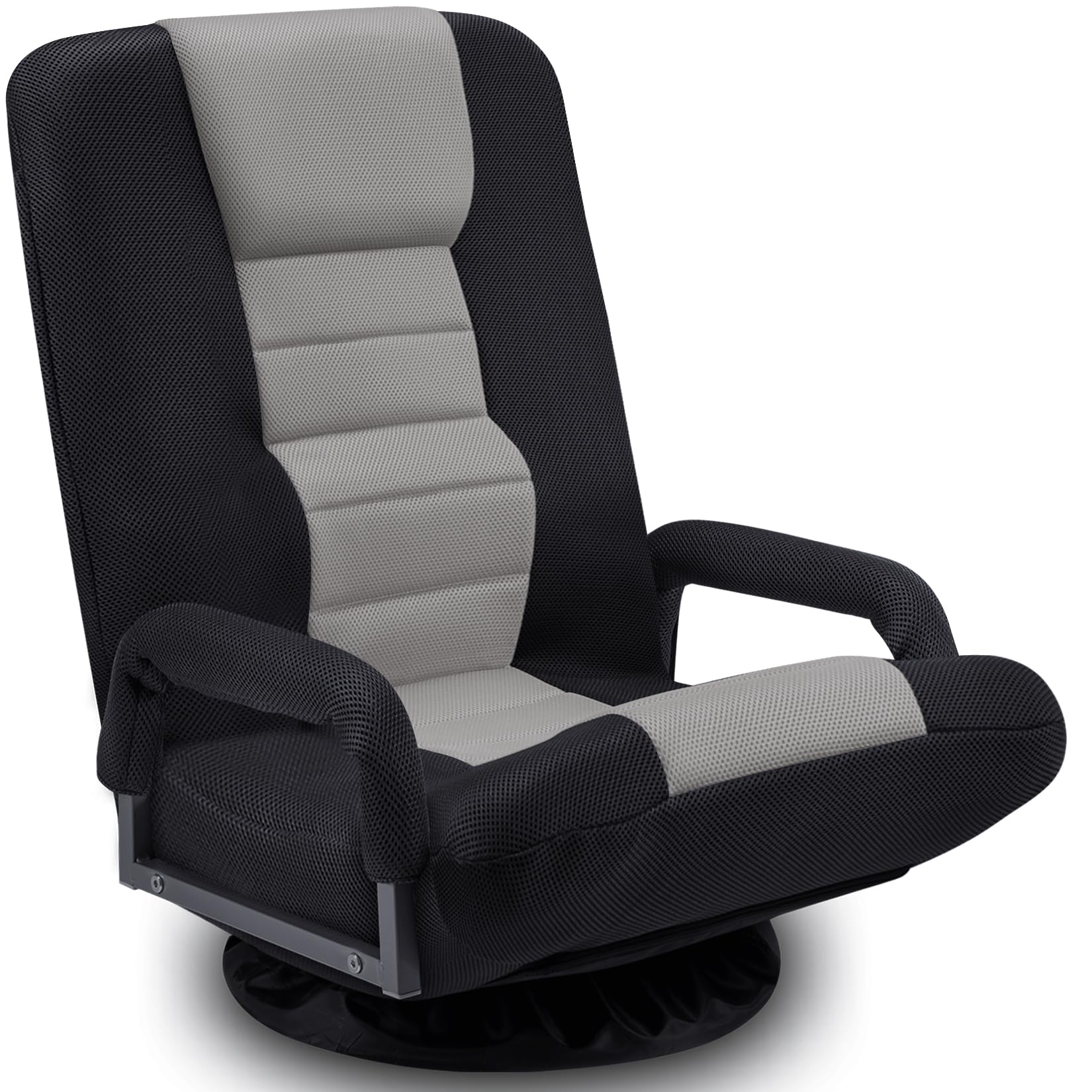 ACIPENSER Swivel Gaming Chair Multipurpose Floor Gaming Chair for Playing Video Games, TV, Reading w/Armrest Lumbar Support & 6 Adjustable Postion