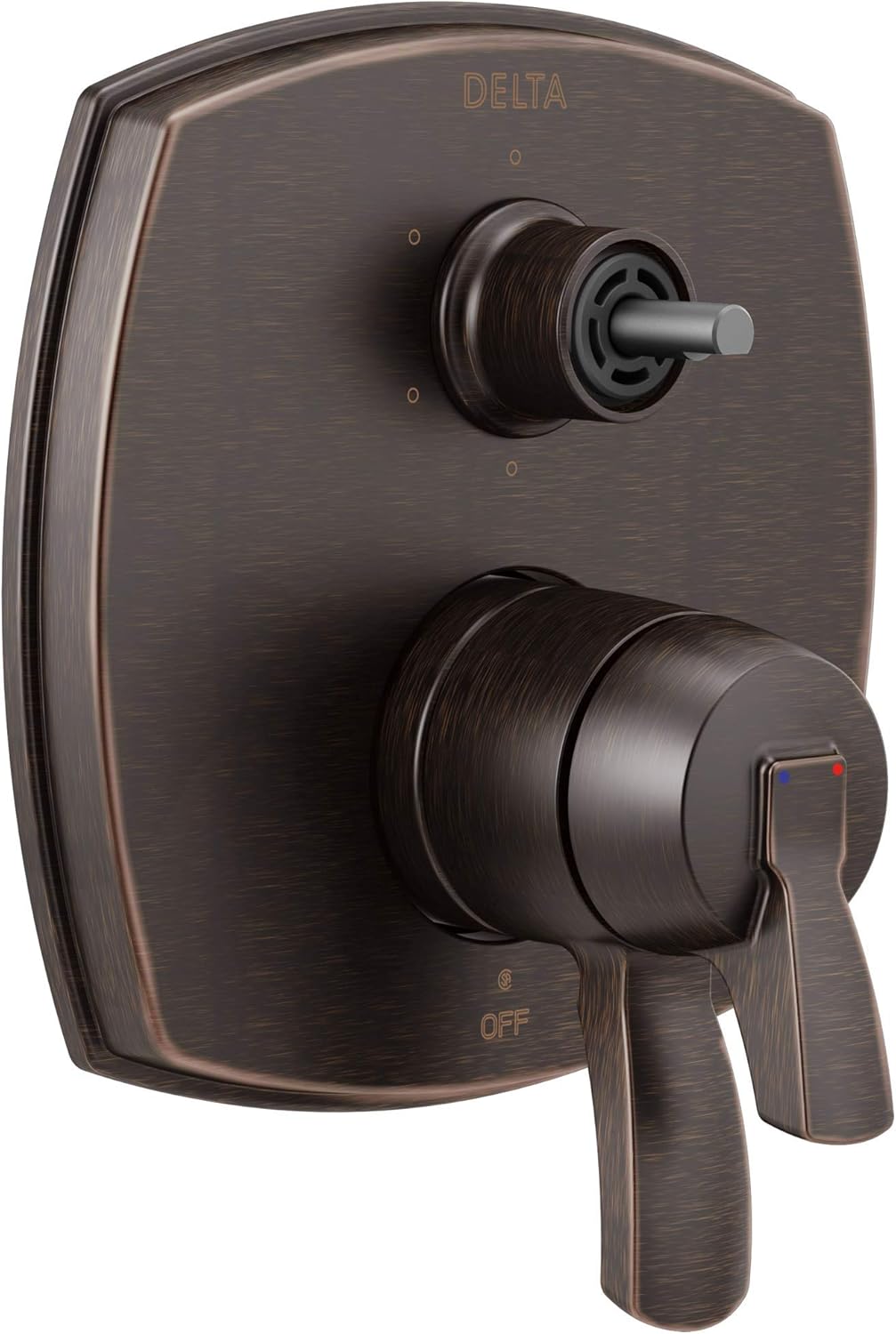 Delta Faucet T27976-RBLHP Stryke 17 Series Integrated Six Function Less Handle Shower Trim with Diverter, Venetian Bronze