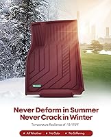 Vista 7 de YHTAUTO Alfombrillas de Piso de Coche de Ajuste Personalizado Rojo Claro para Tesla Model Y 2025-2020 (5 Asientos) No para Juniper, 1ra y 2da Fila