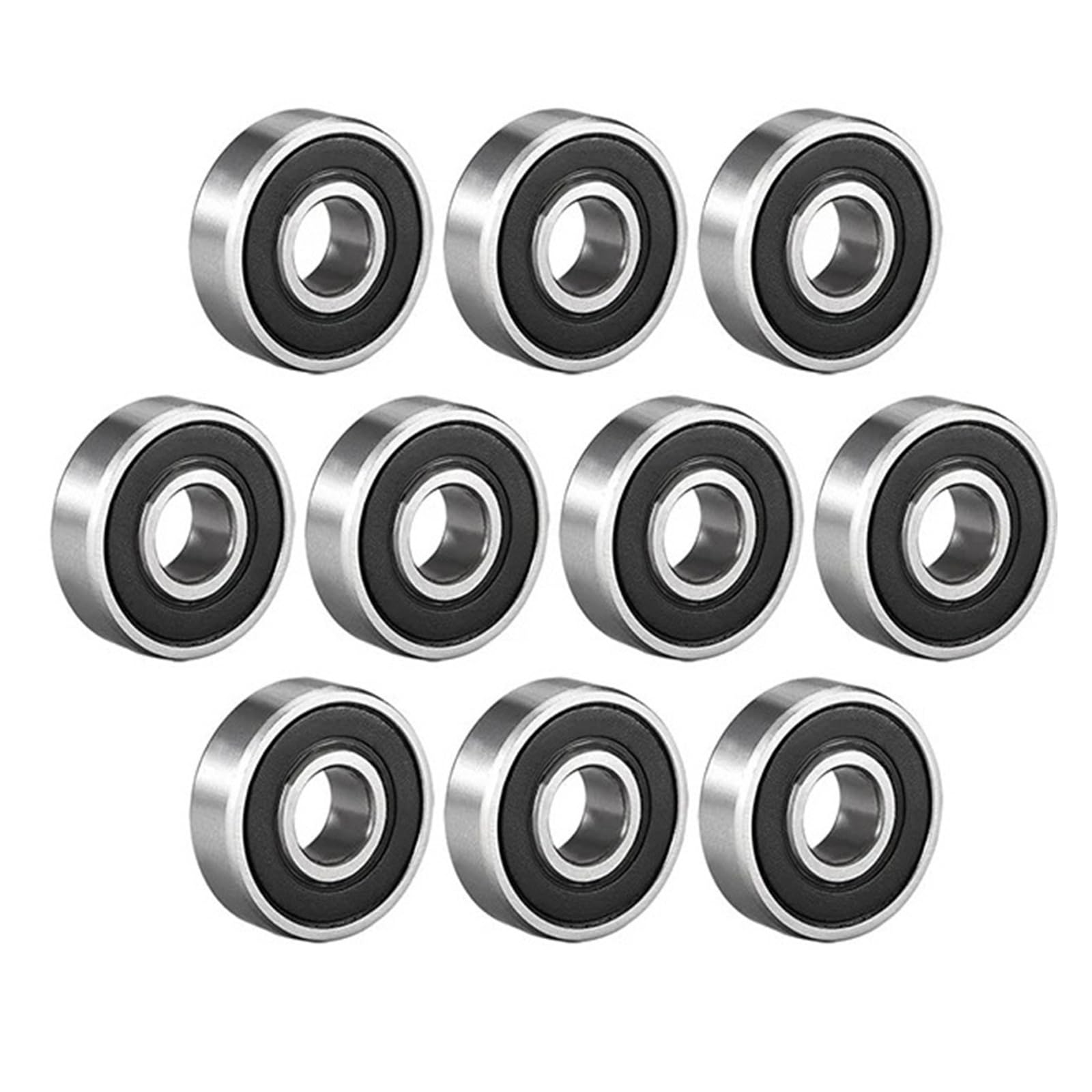 10 Uds rodamiento 6900 6901 6902 6903 6904 6905 6906 2RS RS rodamiento rígido de Bolas Doble Sello sección Delgada 6905 2rs rodamientos de Bolas(6905-2RS 25x42x9mm)