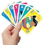 Mattel Games UNO Disney Princesses Matching Card Game, 112 Cards with Unique Wild Card & Instructions for Players 7 Years & Older, Toy for Kid, Family & Adult Game Night
