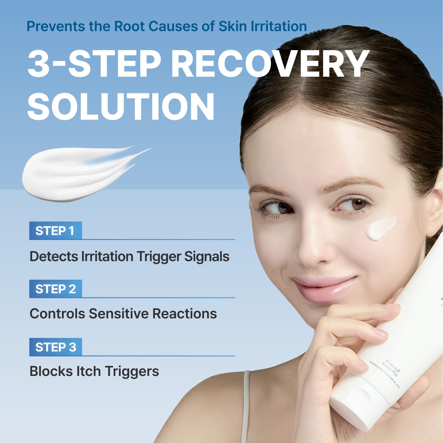 Rbfy Control Lotion Plus Face & Body Moisturizer with Ceramides