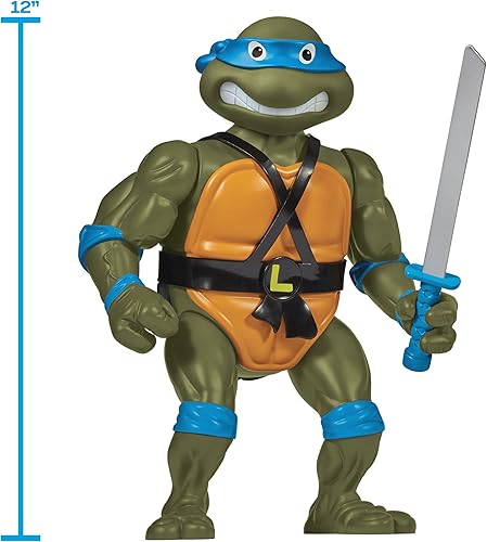 Miniatura 2 de Teenage Mutant Ninja Turtles: 12" Original Classic Leonardo Giant Figura por Playmates Toys