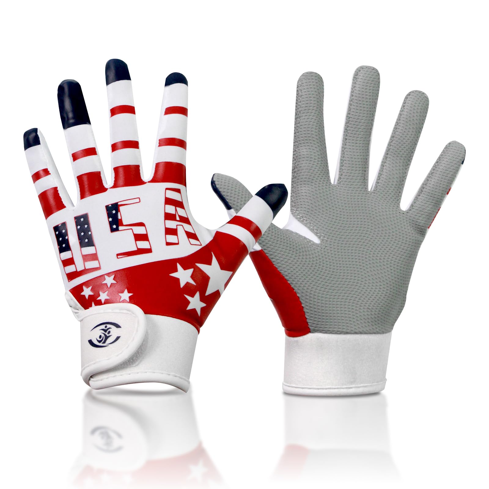 GOWISDOM Youth Baseball Batting Gloves,Softball Batting Gloves Grip Sports Kids Boys Girls Batting Gloves Super Grip for Enhanced Game Experience